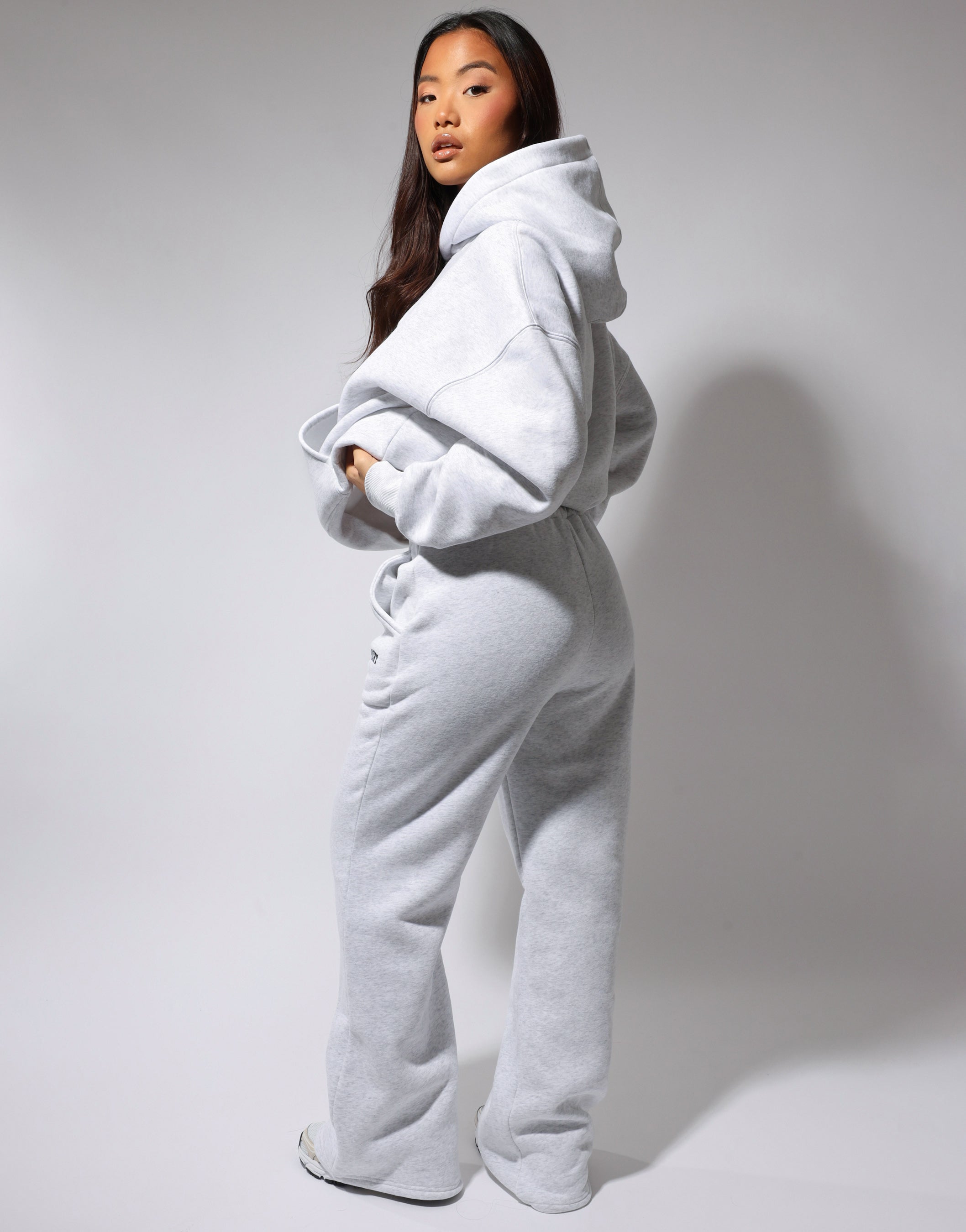 Colby Simmi Studios SL Sport Flared Joggers in pebble grey