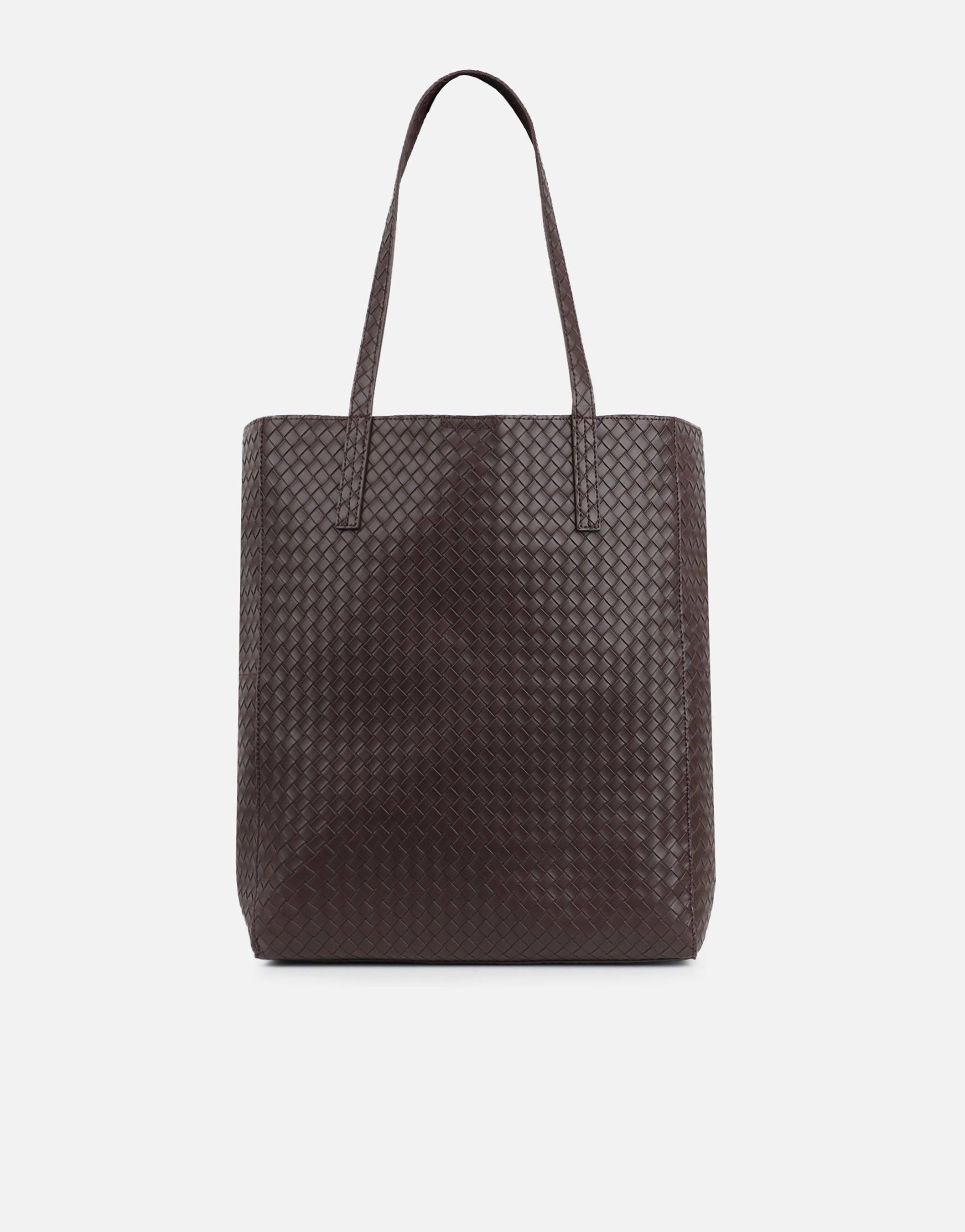 Annie Brown Large Woven Large Tote Bag