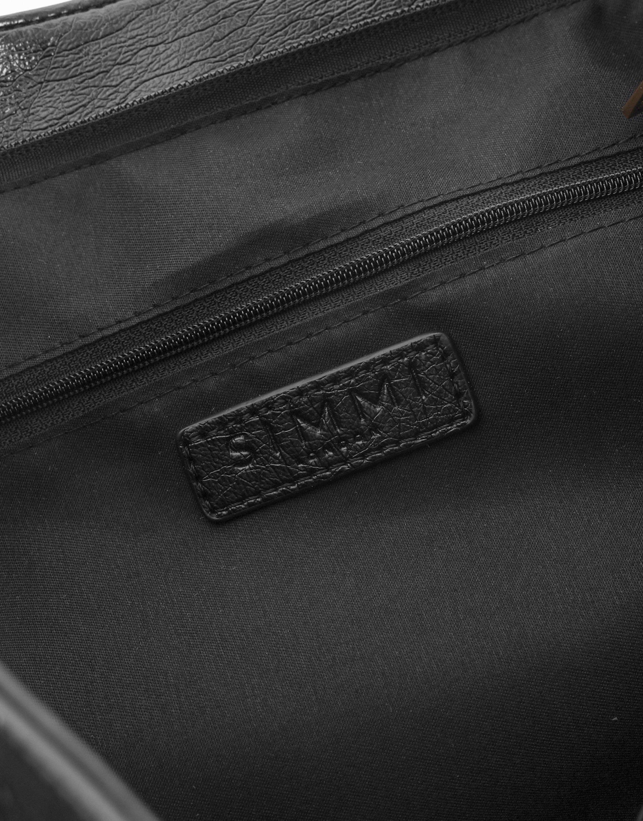 Artemis Large Black Shoulder Bag