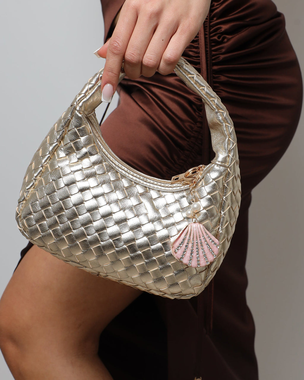 Shelby Pink Shell Charm