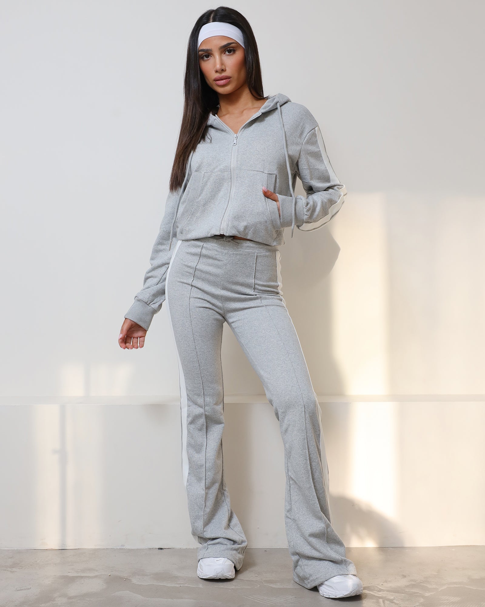 Ellis Grey Tracksuit Set