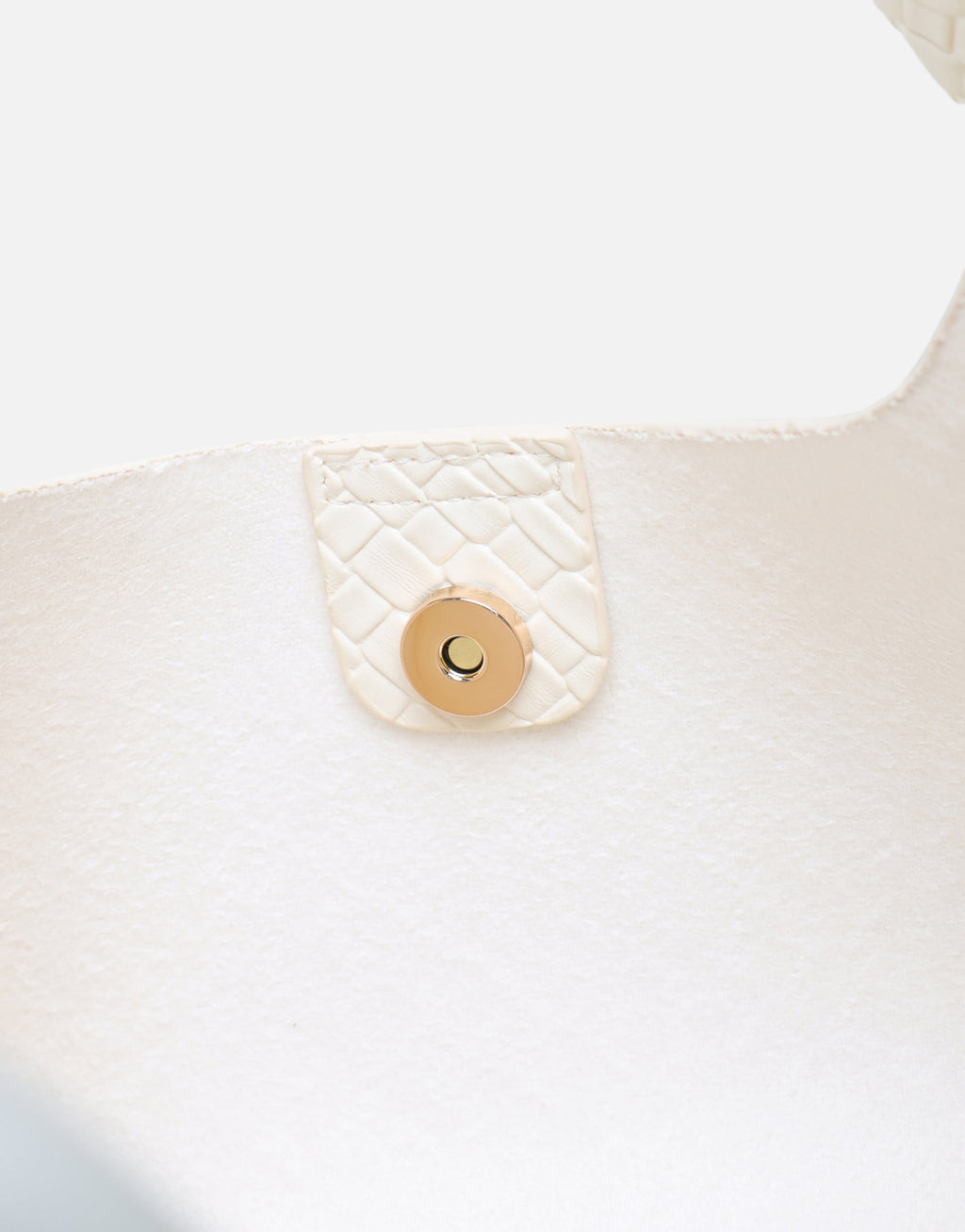 Heather Large Woven Stone Shoulder Bag