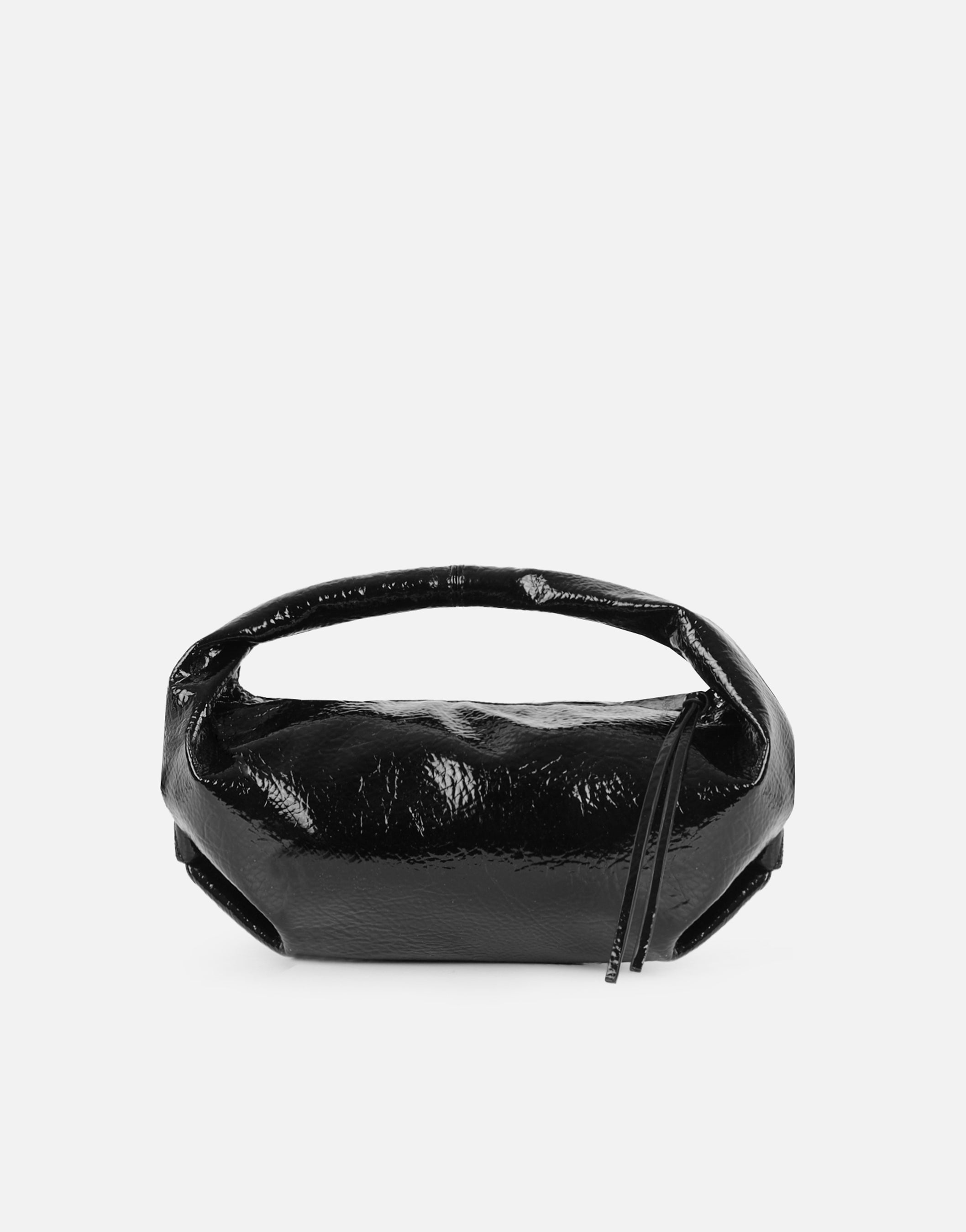 Portia Black Soft Sculpt Handbag