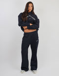 Colby Simmi Studios Varsity Flared Joggers in Oxford Blue