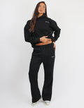 Colby Simmi Studios Essentials Flared Joggers in Black