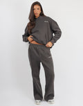 Colby Simmi Studios Essentials Flared Joggers in Slate