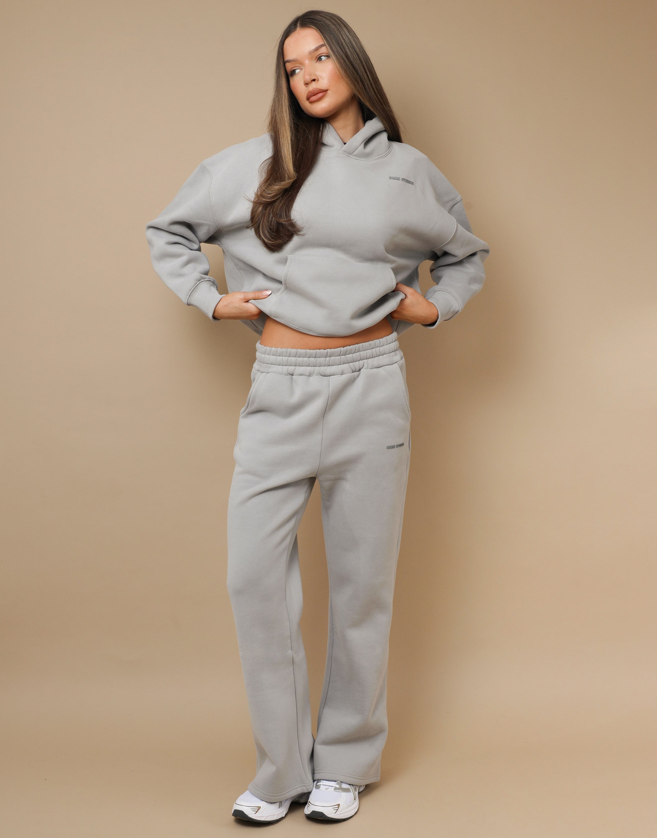 Colby Simmi studios Essentials Joggers In Light Grey