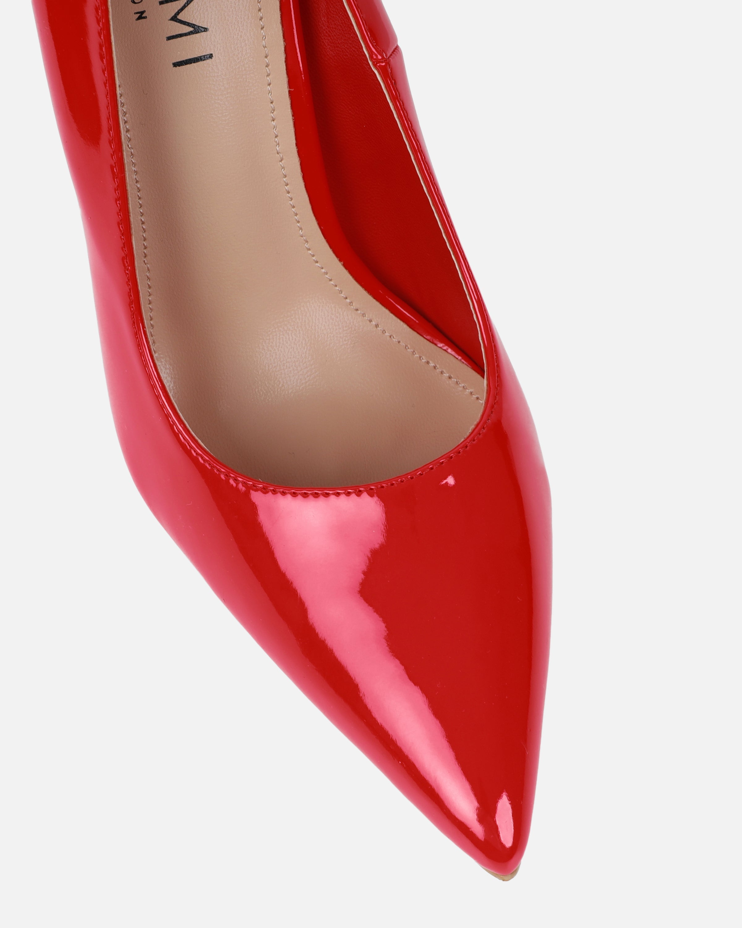 Agathia Red Patent Stiletto Court Shoes