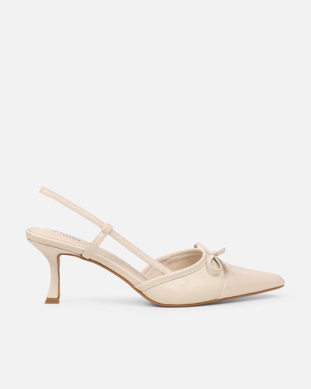 Alias Stone Low Heel Court Shoes