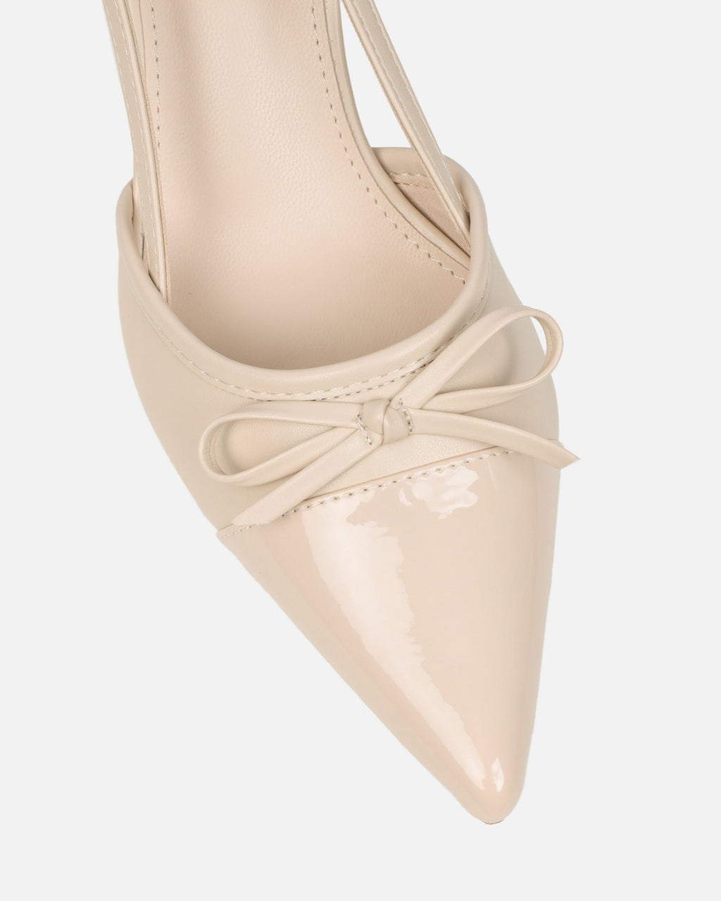 Alias Stone Low Heel Court Shoes