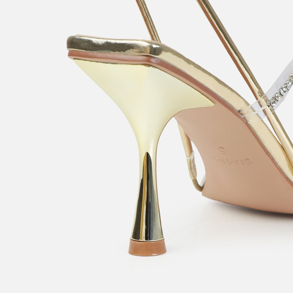 BREA GOLD HEELS