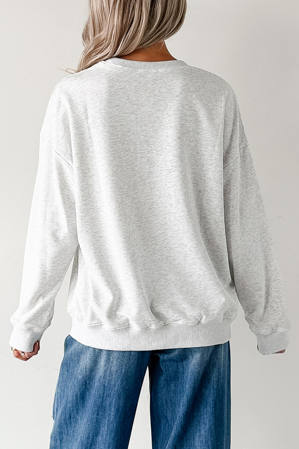 "Sunday Coffee Club" Graphic Sweatshirt (Heather Grey)