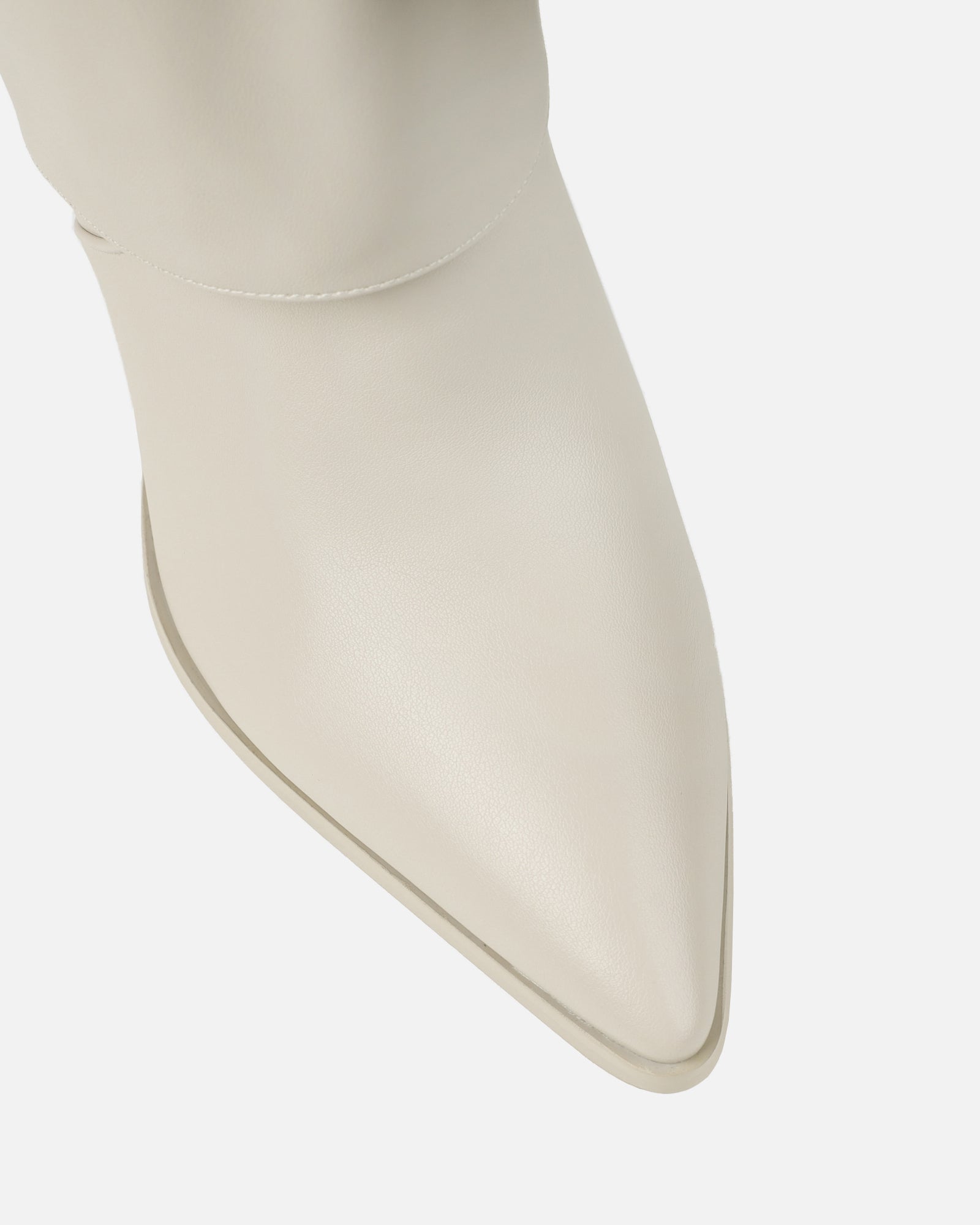 Tamiar Stone Fold Over Block Heeled Knee High Boots