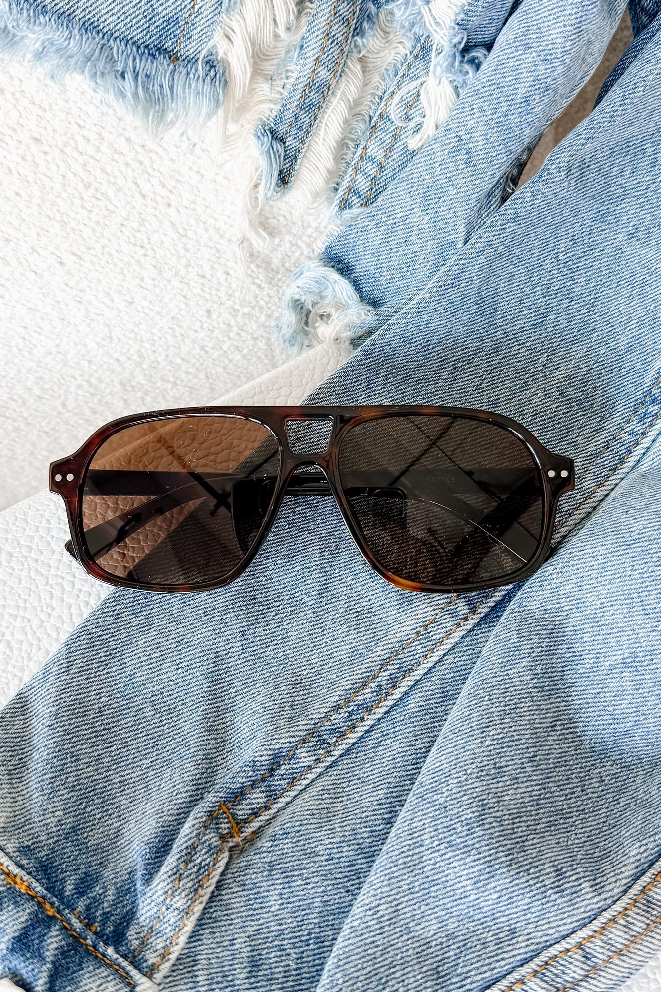 All Eyes Up Aviator Sunglasses (Multiple Color Options)