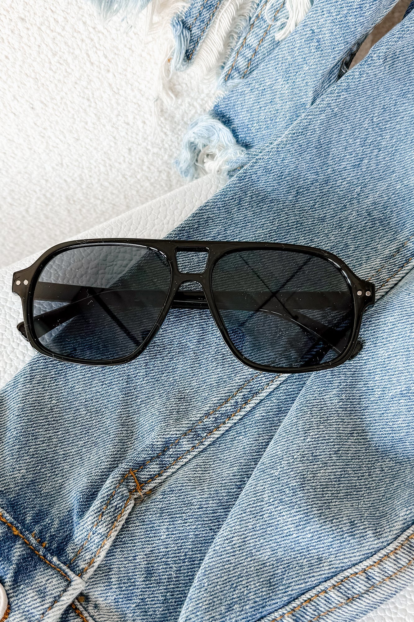 All Eyes Up Aviator Sunglasses (Multiple Color Options)