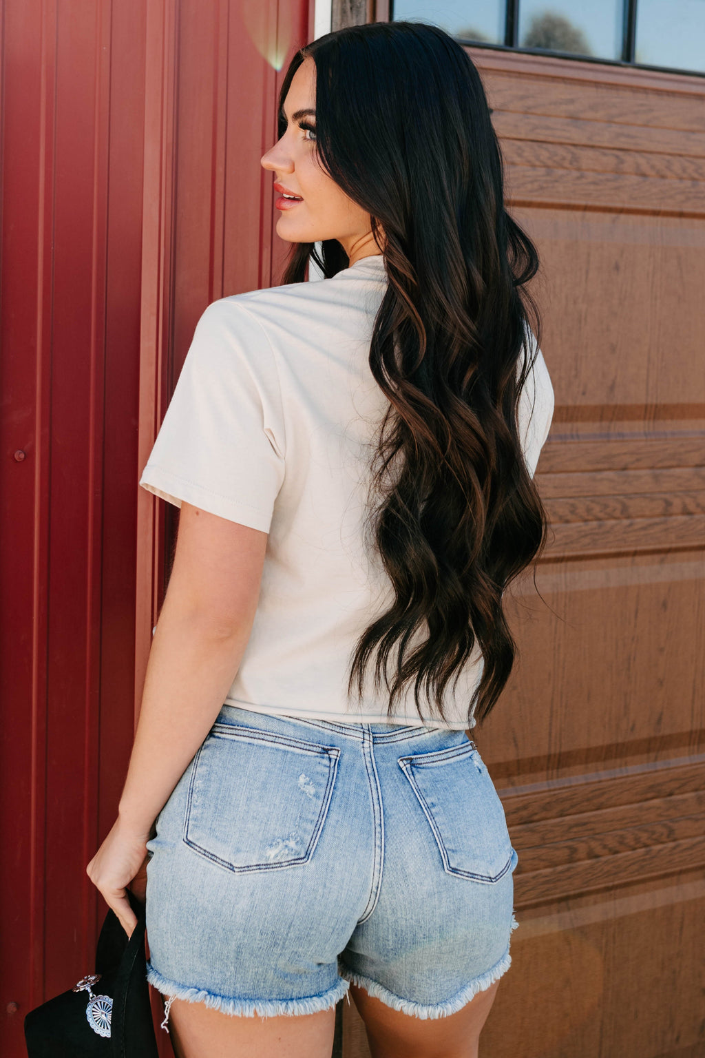 "Sweet Land Of Liberty" Graphic Tee (Beige)