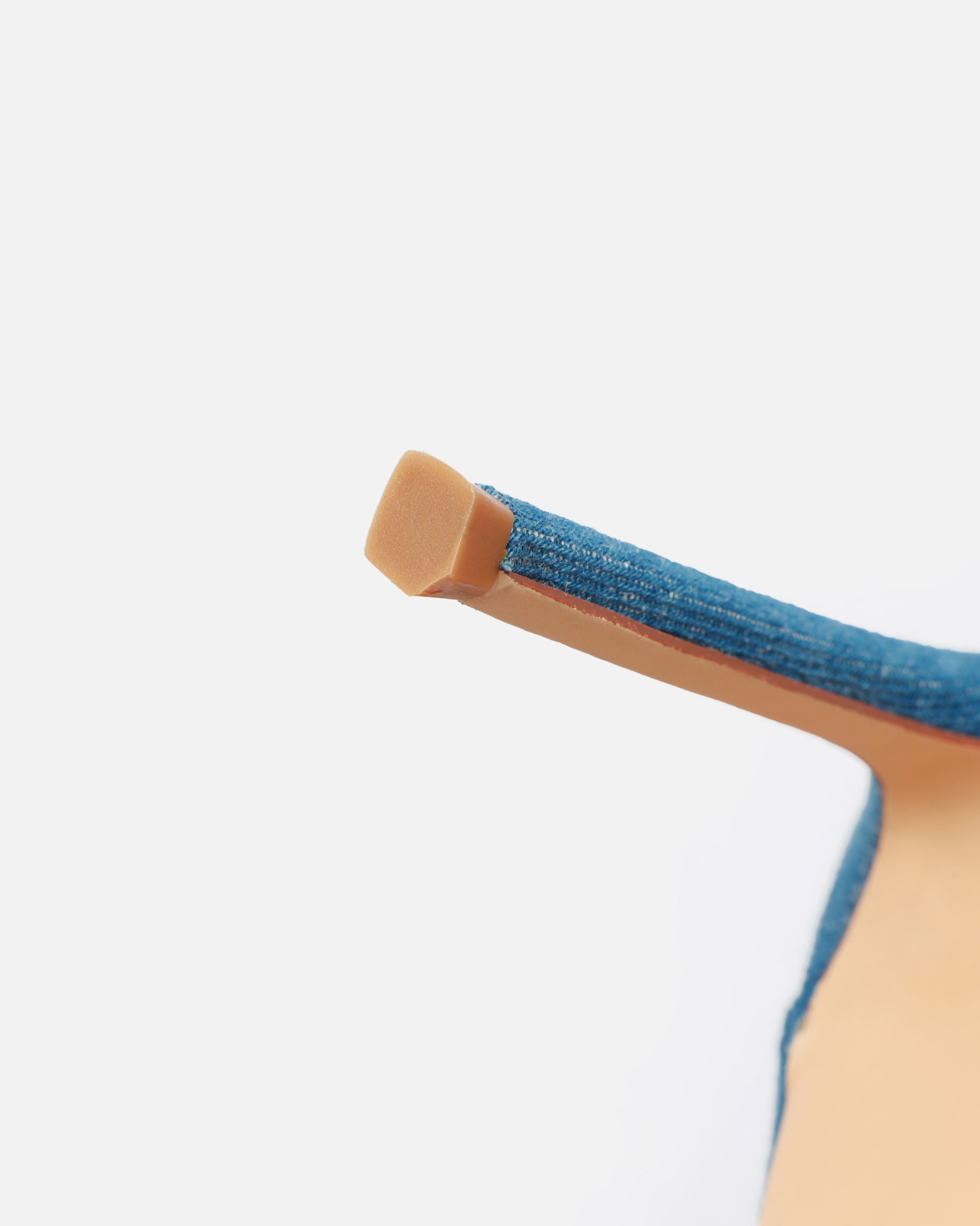 Stan Blue Denim Cargo Stiletto Boots